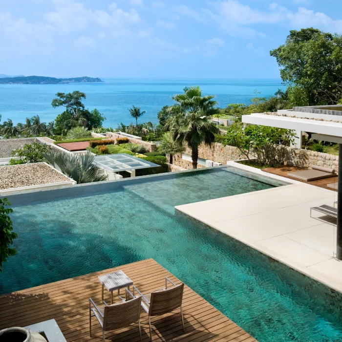 Piscine à Théoule-sur-Mer